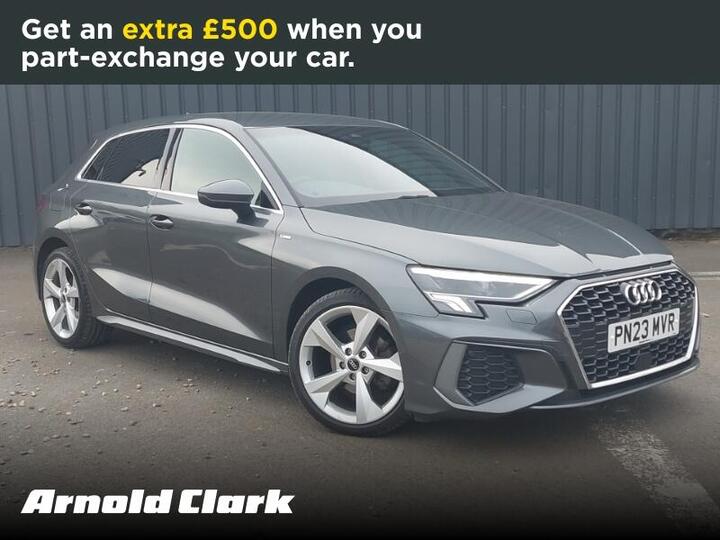 Audi A3 1.0 TFSI 30 S Line Sportback S Tronic Euro 6 (s/s) 5dr