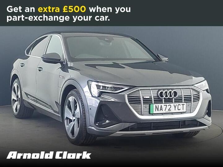 Audi E-tron 55 S Line Sportback Auto Quattro 5dr 95kWh (11kW Charger)