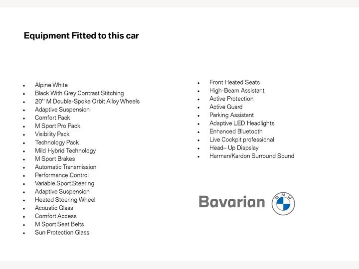 BMW X3 2.0 20d MHT M Sport Auto XDrive Euro 6 (s/s) 5dr