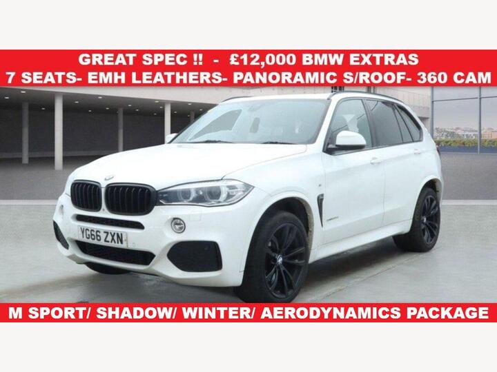 BMW X5 3.0 30d M Sport Auto XDrive Euro 6 (s/s) 5dr