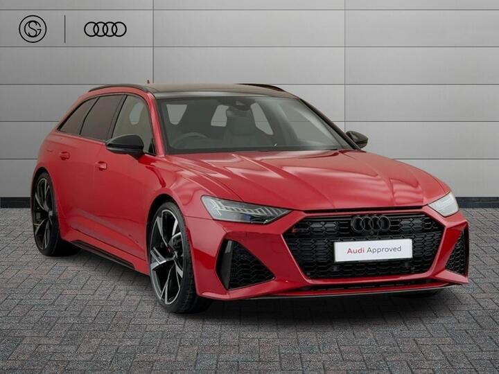 Audi Rs 6 Avant 4.0 TFSI V8 Carbon Black Tiptronic Quattro Euro 6 (s/s) 5dr Audi Rs 6 Avant 4.0 TFSI V8 Carbon Black Tiptronic Quattro Euro 6 (s/s) 5dr