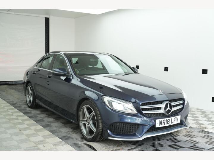 Mercedes-Benz C Class 2.1 C220d AMG Line G-Tronic+ Euro 6 (s/s) 4dr