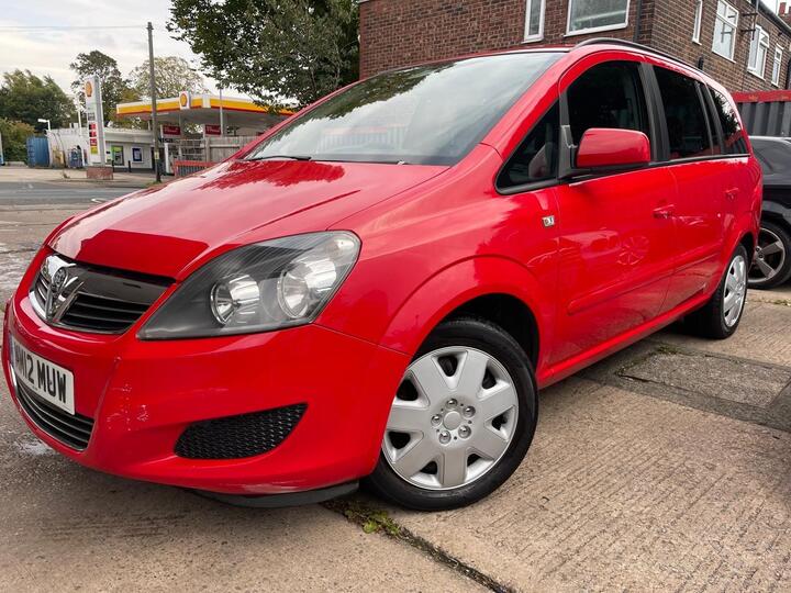 Vauxhall Zafira 1.6 16V Exclusiv Euro 5 5dr Vauxhall Zafira 1.6 16V Exclusiv Euro 5 5dr