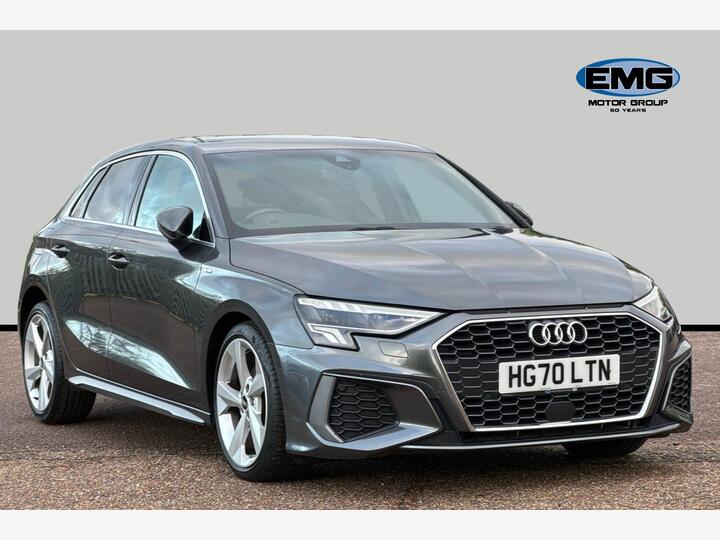 Audi A3 1.0 TFSI 30 S Line Sportback S Tronic Euro 6 (s/s) 5dr