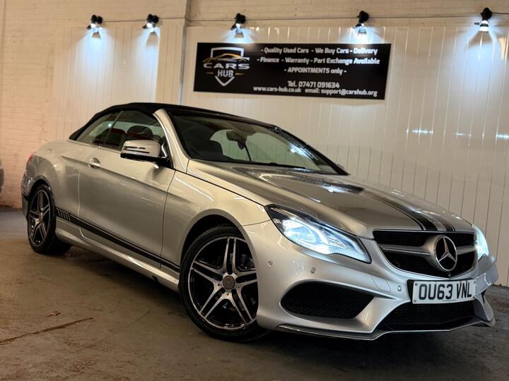 Mercedes-Benz E Class 2.1 E220 CDI AMG Sport Cabriolet G-Tronic+ Euro 5 (s/s) 2dr