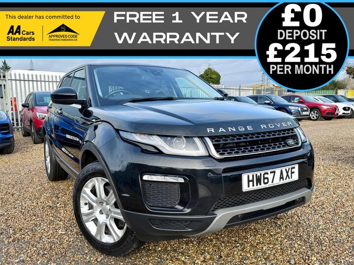 Land Rover RANGE ROVER EVOQUE 2.0 TD4 SE Tech SUV 5dr Diesel Auto 4WD Euro 6