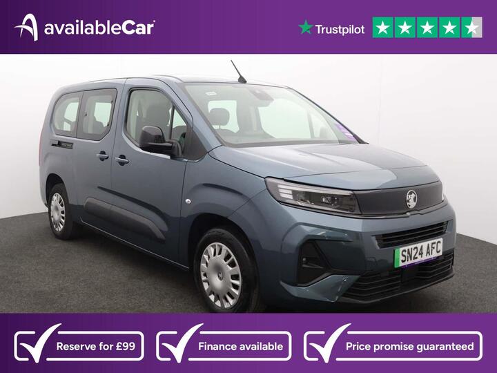 Vauxhall Combo Life Electric 50kWh Design XL MPV Auto 5dr (7.4kW Charger)