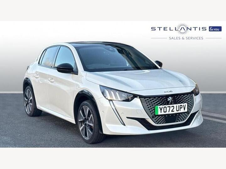 Peugeot E-208 50kWh GT Auto 5dr (7kW Charger)