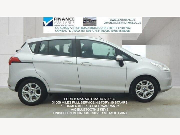 Ford B-Max 1.6 Zetec Powershift Euro 5 5dr