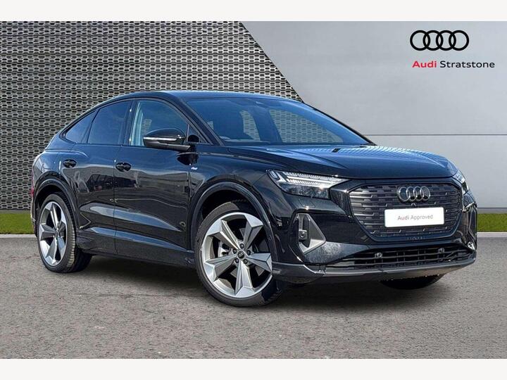 Audi Q4 45 Black Edition Sportback Auto 5dr 82kWh Audi Q4 45 Black Edition Sportback Auto 5dr 82kWh
