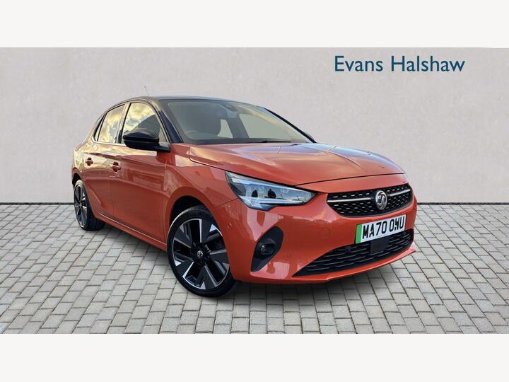 Vauxhall CORSA ELECTRIC HATCHBACK 50kWh Elite Nav Auto 5dr (7.4Kw Charger)
