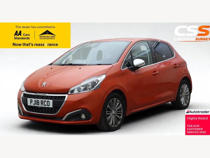 Peugeot 208 1.2 PureTech Allure Euro 6 (s/s) 5dr Peugeot 208 1.2 PureTech Allure Euro 6 (s/s) 5dr