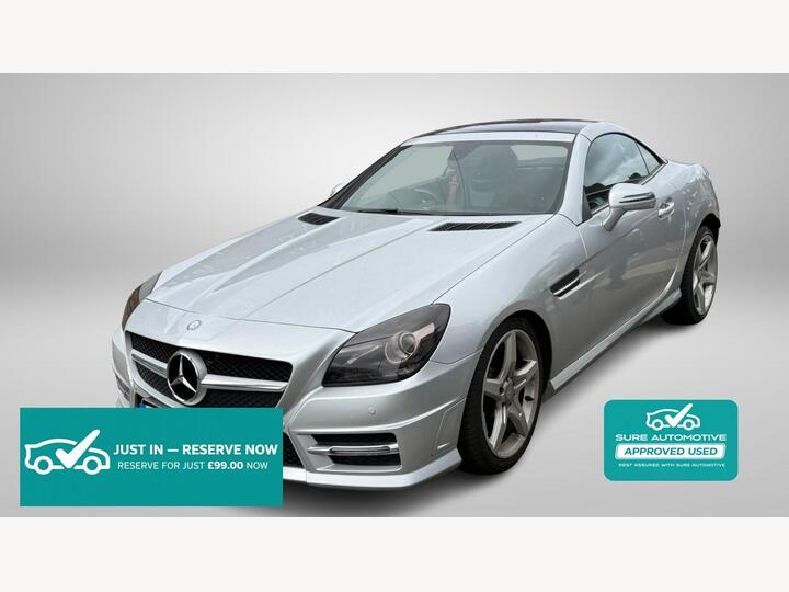 Mercedes-Benz SLK 1.8 SLK200 BlueEfficiency AMG Sport G-Tronic+ Euro 5 (s/s) 2dr