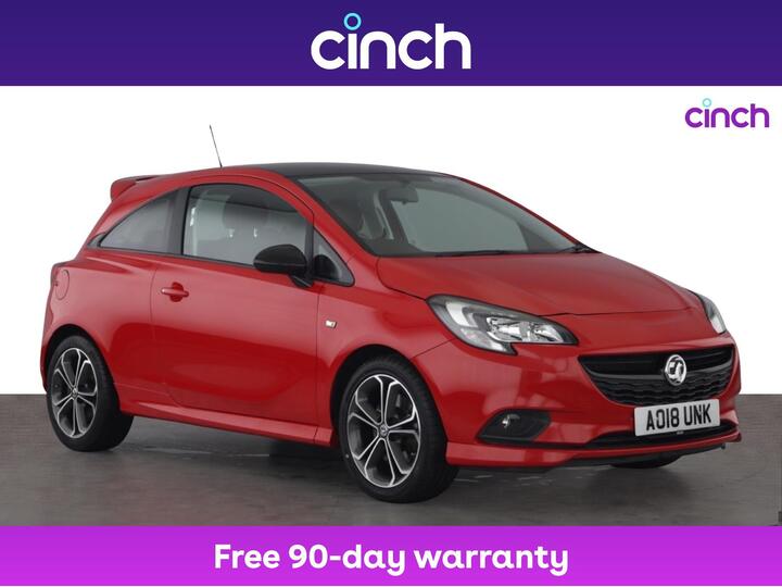 Vauxhall Corsa 1.4i Turbo Red Edition Euro 6 (s/s) 3dr