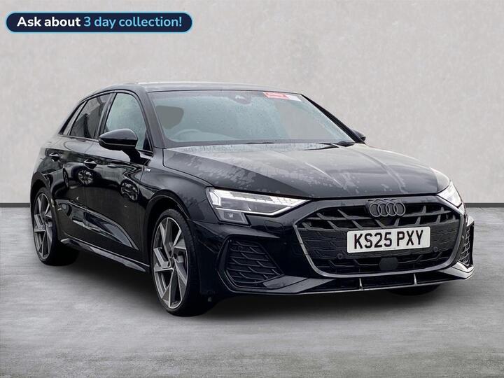 Audi A3 1.5 TFSI 35 Black Edition Sportback S Tronic Euro 6 (s/s) 5dr