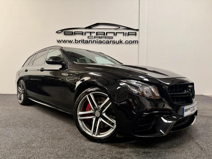 Mercedes-Benz E-CLASS ESTATE 4.0 E63 V8 BiTurbo AMG S (Premium) SpdS MCT 4MATIC+ Euro 6 (s/s) 5dr Mercedes-Benz E-CLASS ESTATE 4.0 E63 V8 BiTurbo AMG S (Premium) SpdS MCT 4MATIC+ Euro 6 (s/s) 5dr