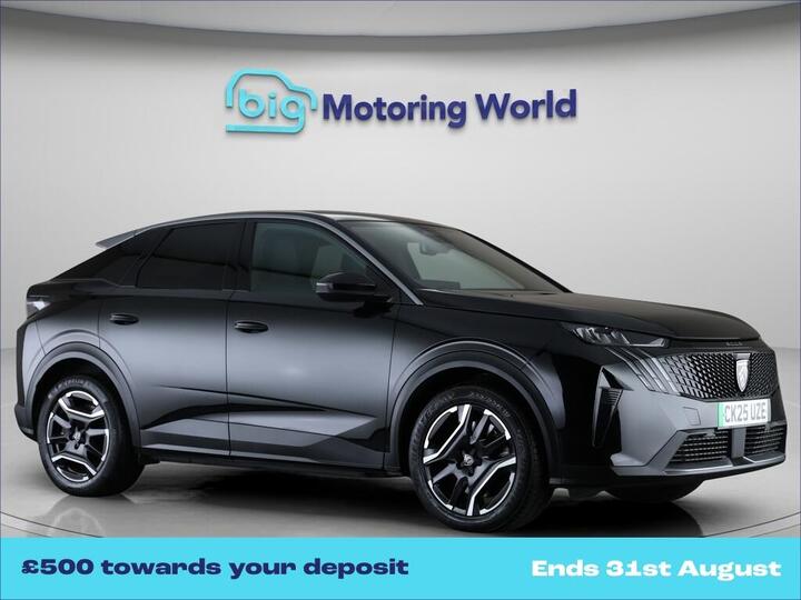 Peugeot E-3008 73kWh Allure Auto 5dr (11kW Charger)