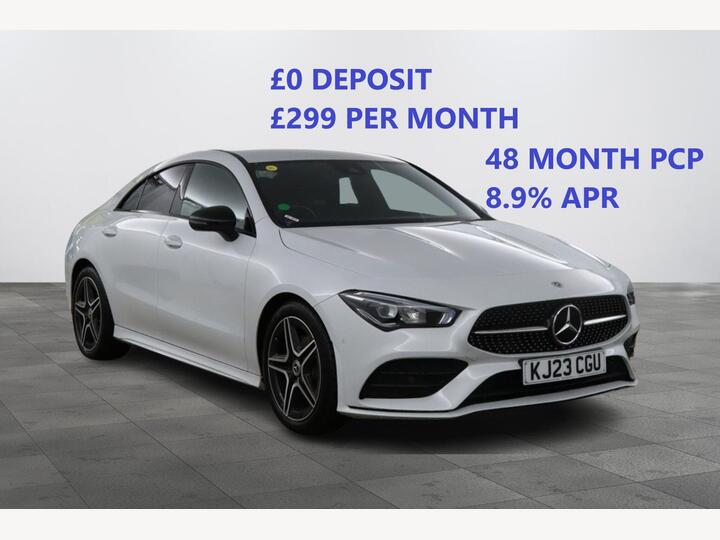 Mercedes-Benz CLA 1.3 CLA180 AMG Line (Executive) Coupe 7G-DCT Euro 6 (s/s) 4dr