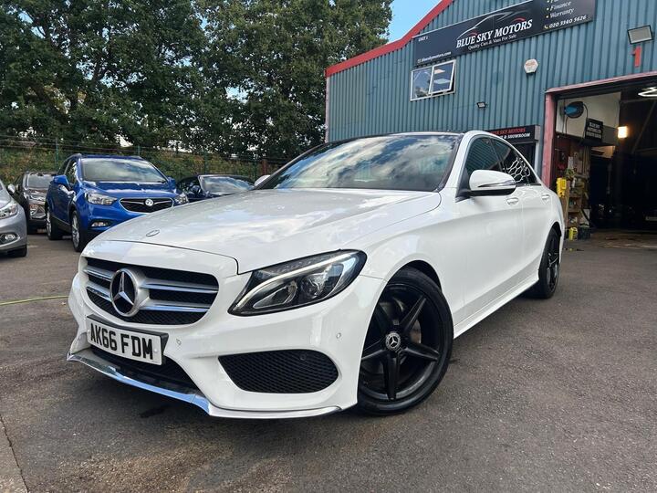 Mercedes-Benz C Class 2.0 C200 AMG Line (Premium) 7G-Tronic+ Euro 6 (s/s) 4dr