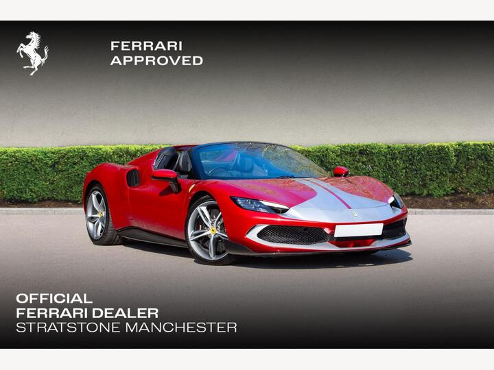 Ferrari 296 GTS 3.0T V6 7.45kWh Spider F1 DCT Euro 6 (s/s) 2dr Ferrari 296 GTS 3.0T V6 7.45kWh Spider F1 DCT Euro 6 (s/s) 2dr