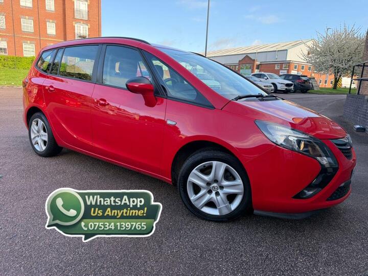Vauxhall ZAFIRA TOURER 1.4i Turbo Exclusiv Euro 6 5dr