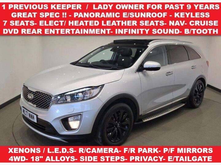 Kia SORENTO 2.2 CRDi KX-3 Auto AWD Euro 6 5dr