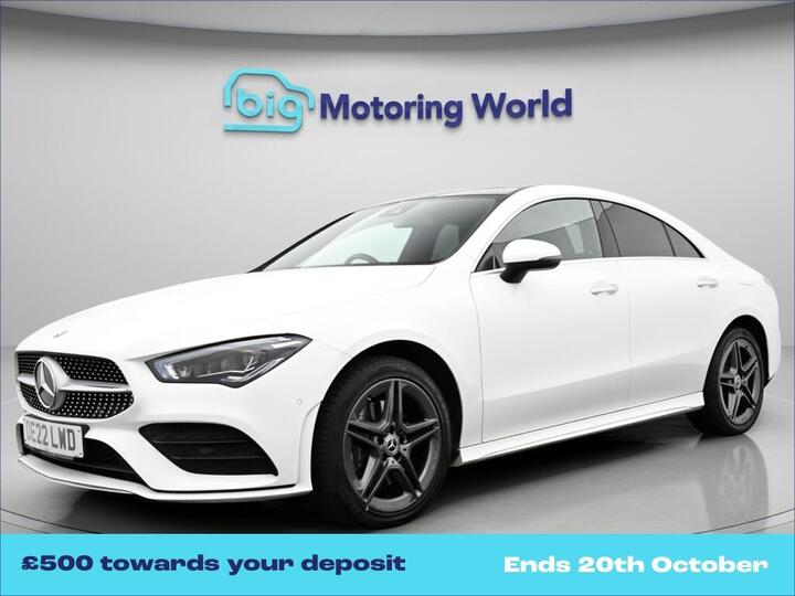 Mercedes-Benz CLA 1.3 CLA250e 15.6kWh AMG Line (Premium Plus) Coupe 8G-DCT Euro 6 (s/s) 4dr
