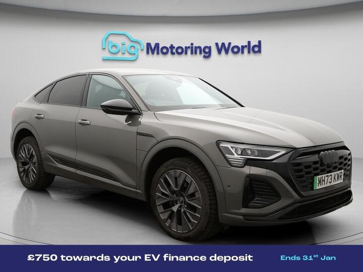 Audi Q8 E-tron 55 Black Edition Sportback Auto Quattro 5dr 114kWh (11kW Charger)