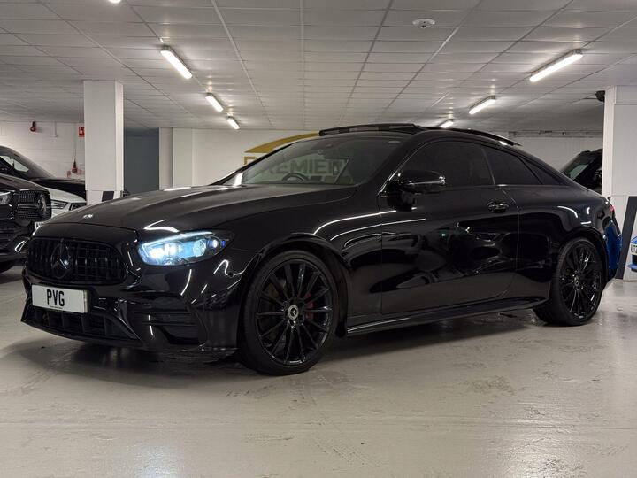 Mercedes-Benz E Class 2.0 E220d AMG Line Night Edition (Premium Plus) G-Tronic+ Euro 6 (s/s) 2dr Mercedes-Benz E Class 2.0 E220d AMG Line Night Edition (Premium Plus) G-Tronic+ Euro 6 (s/s) 2dr