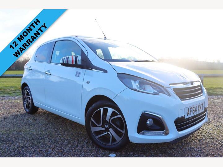 Peugeot 108 1.2 VTi PureTech Allure Top! Euro 5 5dr Peugeot 108 1.2 VTi PureTech Allure Top! Euro 5 5dr