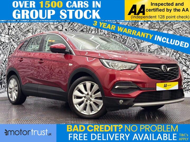 Vauxhall GRANDLAND X 1.2 Turbo Elite Nav Euro 6 (s/s) 5dr