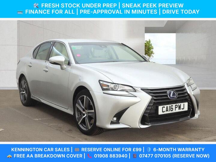 Lexus GS 2.5 300h Luxury CVT Euro 6 (s/s) 4dr