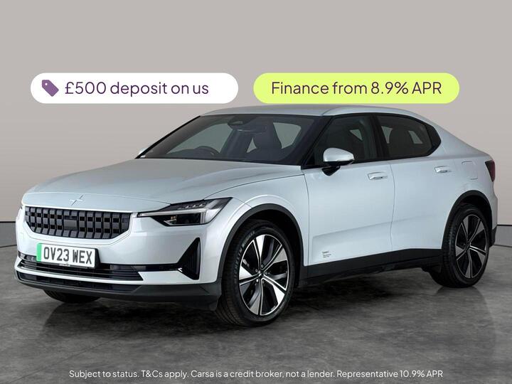 Polestar Polestar 2 Single Motor 69kWh Standard Range Fastback Auto FWD 5dr