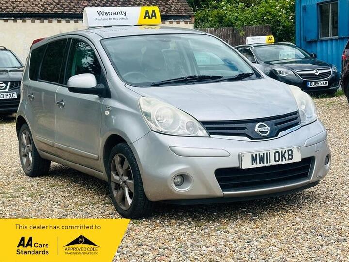Nissan Note 1.4 16V N-tec Euro 5 5dr Nissan Note 1.4 16V N-tec Euro 5 5dr