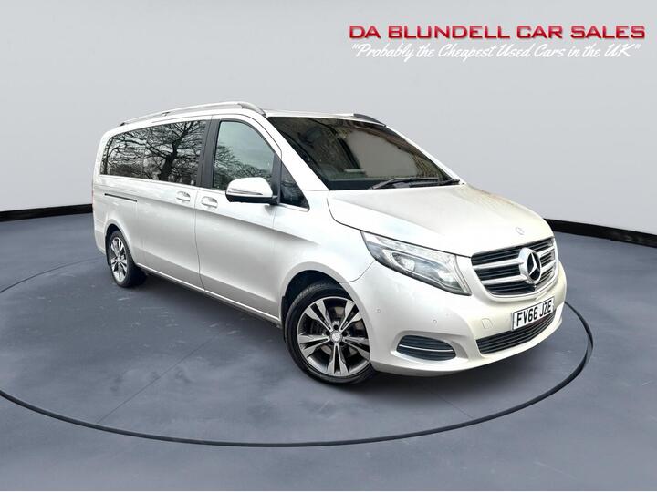 Mercedes-Benz V Class 2.2 V220d BlueTEC Sport G-Tronic+ Euro 6 (s/s) 5dr 8 Seat XLWB Mercedes-Benz V Class 2.2 V220d BlueTEC Sport G-Tronic+ Euro 6 (s/s) 5dr 8 Seat XLWB