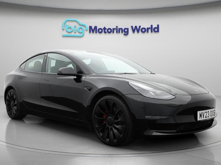 Tesla Model 3 (Dual Motor) Performance Auto 4WDE 4dr (Performance Upgrade)