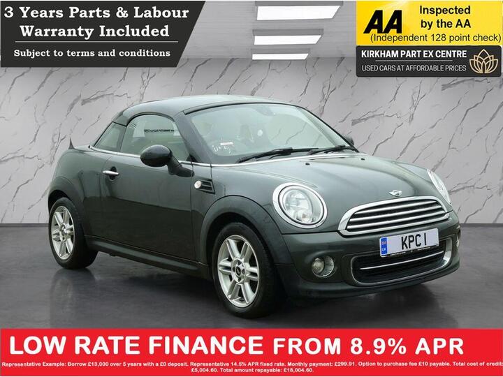 MINI COUPE 1.6 Cooper Euro 6 (s/s) 2dr