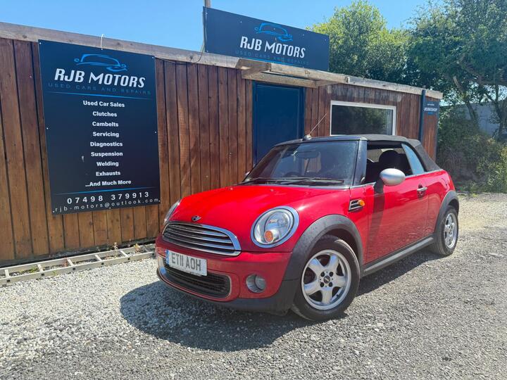 MINI Convertible 1.6 One Euro 5 2dr MINI Convertible 1.6 One Euro 5 2dr
