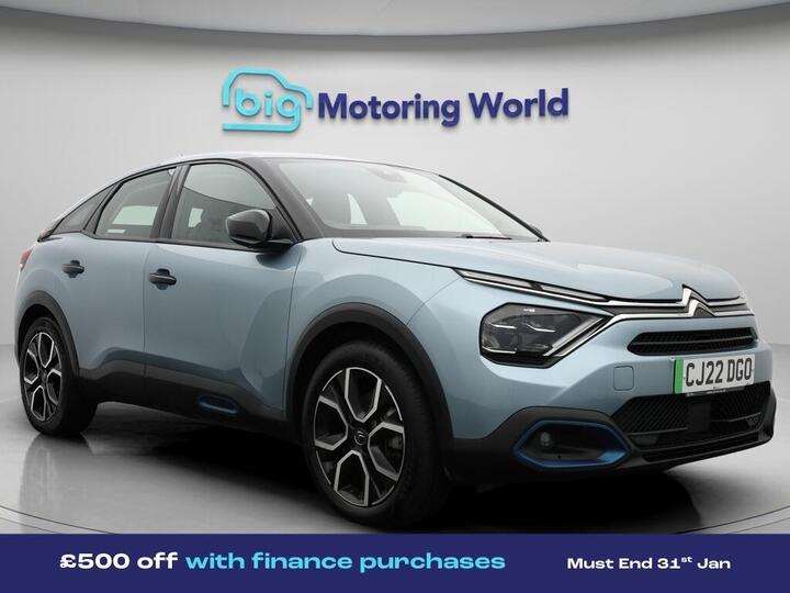 Citroen E-C4 50kWh Sense Plus Auto 5dr