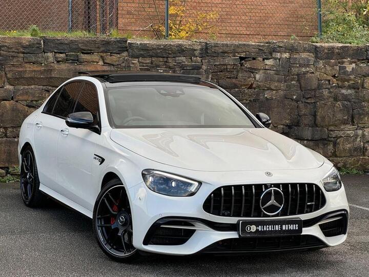 Mercedes-Benz E Class 4.0 E63 V8 BiTurbo AMG S Night Edition (Premium Plus) SpdS MCT 4MATIC+ Euro 6 (s/s) 4dr Mercedes-Benz E Class 4.0 E63 V8 BiTurbo AMG S Night Edition (Premium Plus) SpdS MCT 4MATIC+ Euro 6 (s/s) 4dr