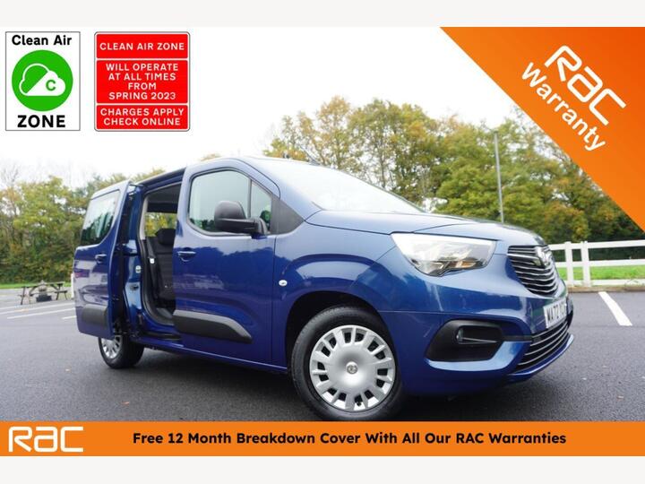 Vauxhall COMBO LIFE 1.5 Turbo D Edition Euro 6 (s/s) 5dr Vauxhall COMBO LIFE 1.5 Turbo D Edition Euro 6 (s/s) 5dr