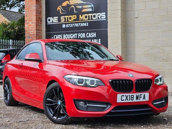 BMW 2 Series 2.0 220d Sport Auto Euro 6 (s/s) 2dr