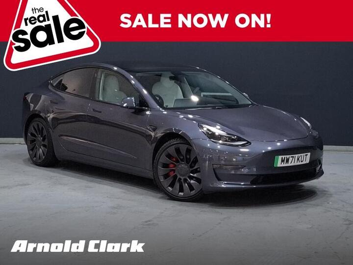 Tesla Model 3 (Dual Motor) Performance Auto 4WDE 4dr (Performance Upgrade)