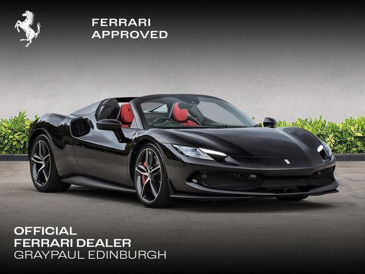 Ferrari 296 3.0T V6 7.45kWh Spider F1 DCT Euro 6 (s/s) 2dr Ferrari 296 3.0T V6 7.45kWh Spider F1 DCT Euro 6 (s/s) 2dr