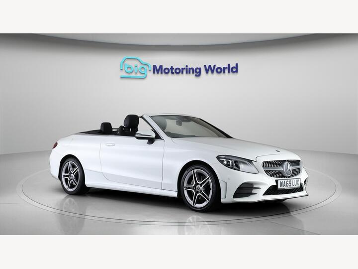 Mercedes-Benz C Class 2.0 C220d AMG Line (Premium) Cabriolet G-Tronic+ Euro 6 (s/s) 2dr