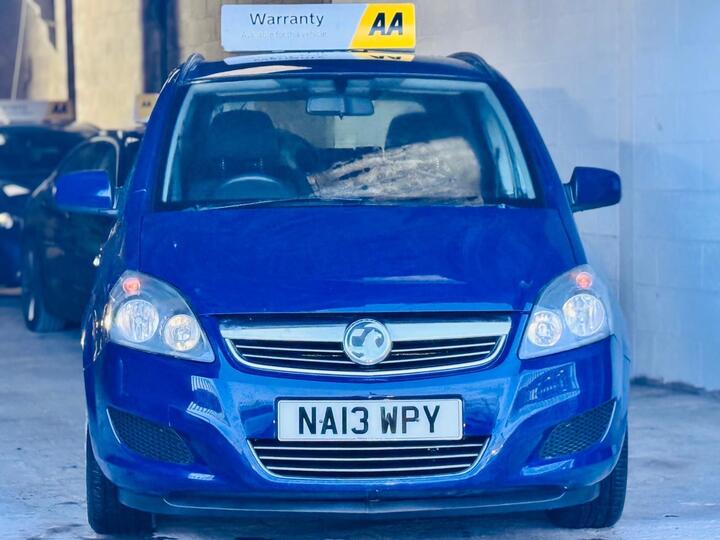 Vauxhall Zafira 1.6 16V Exclusiv Euro 5 5dr