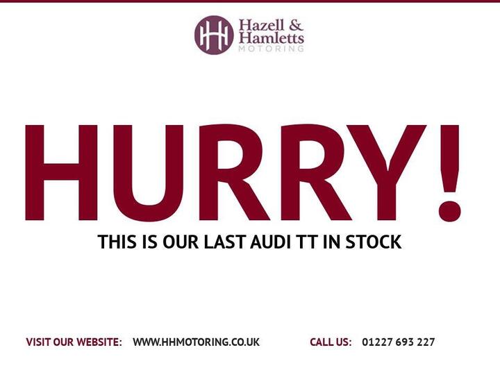 Audi TT 2.0 TFSI Sport S Tronic Euro 6 (s/s) 3dr