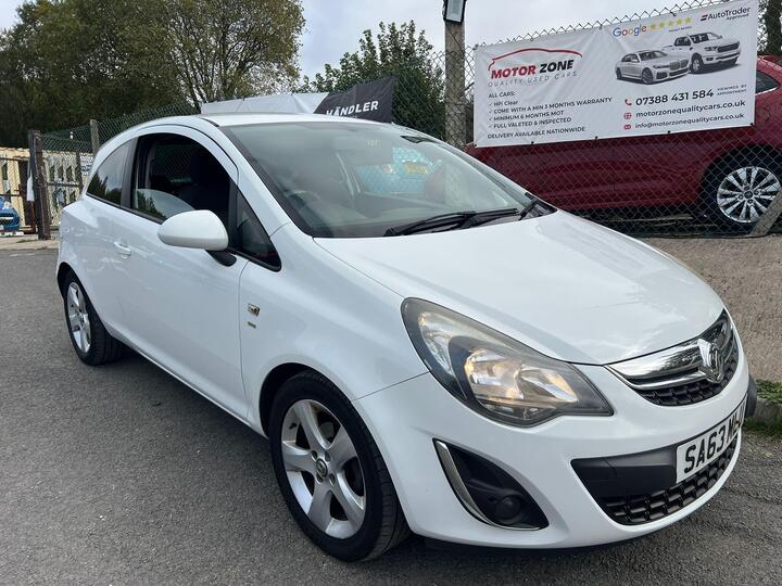 Vauxhall Corsa 1.2i EcoFLEX 16V SXi Euro 5 (s/s) 3dr (A/C)