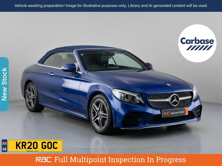 Mercedes-Benz C Class 2.0 C300d AMG Line (Premium) Cabriolet G-Tronic+ Euro 6 (s/s) 2dr