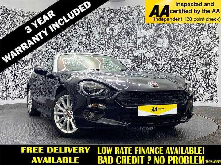 Fiat 124 SPIDER 1.4 MultiAir Lusso Plus Auto Euro 6 2dr Fiat 124 SPIDER 1.4 MultiAir Lusso Plus Auto Euro 6 2dr
